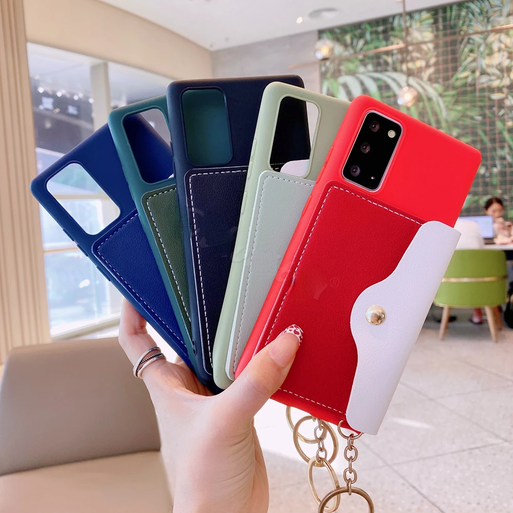 

Holder Slot Cover For Samsung Galaxy Note 20 Ultra 10 Plus Lite 9 8 5 A81 M51 M20 M30 A40S A20 A30 Wallet Pocket Funda