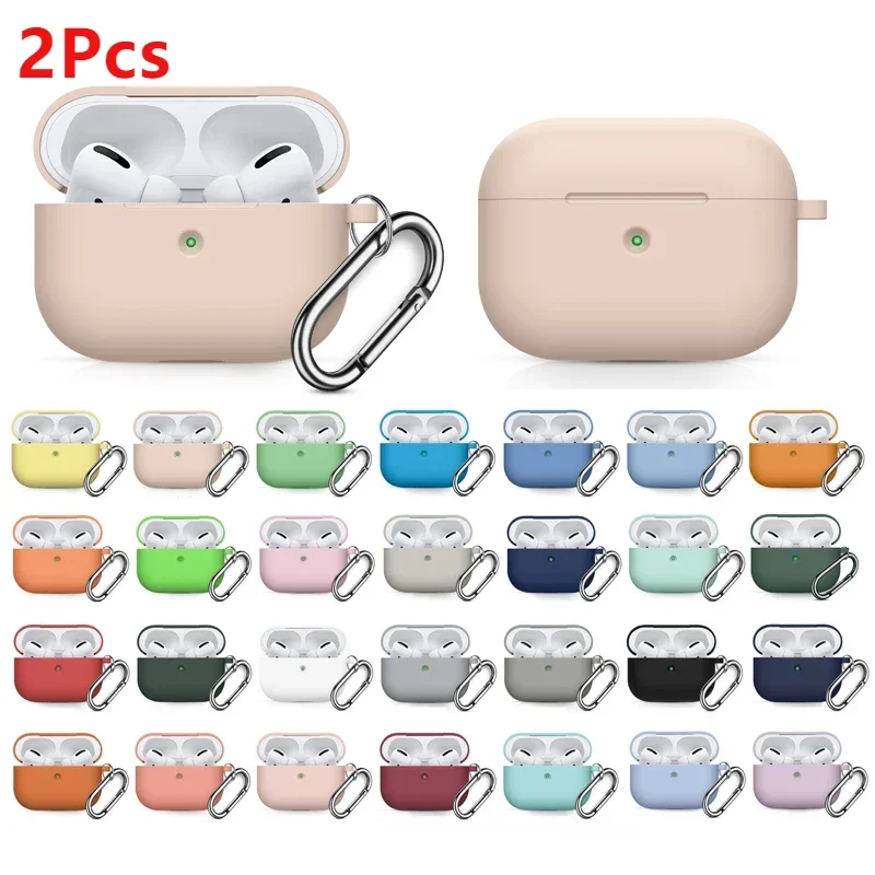 Силиконовые чехлы для Apple Airpods Pro 2 шт.