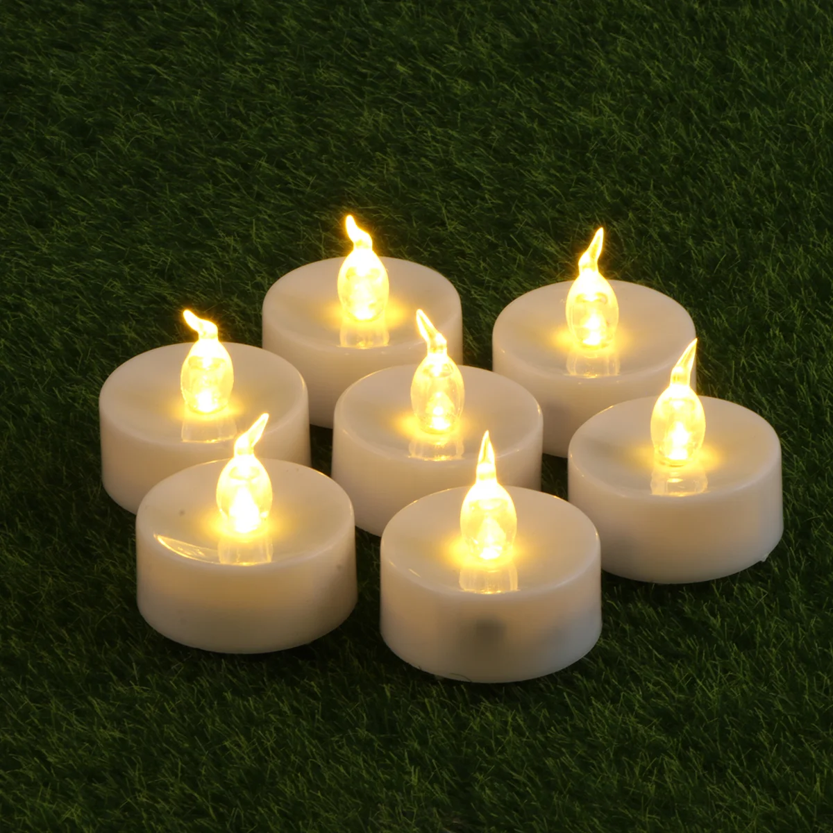 

Flickering Simulation Lamp Operated Tea Lights Flameless