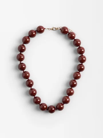 Круглое красочное ожерелье из бисера