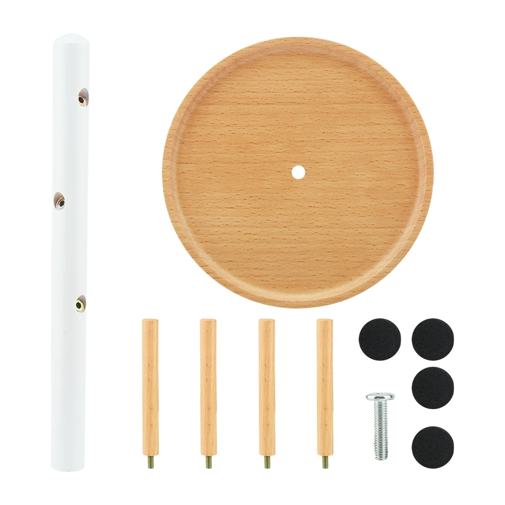 

Подвесная стойка для чашек с 6 крючками, кухонная деревянная прочная Подставка для хранения, практичная сушилка для дома в форме дерева