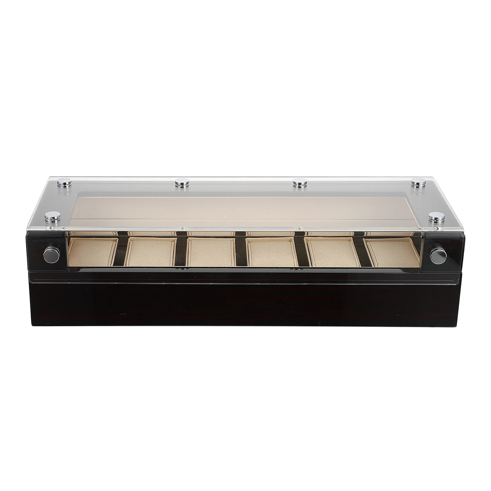

1pc Practical Watch Display Case Professional Wood Watch Storage Organizer