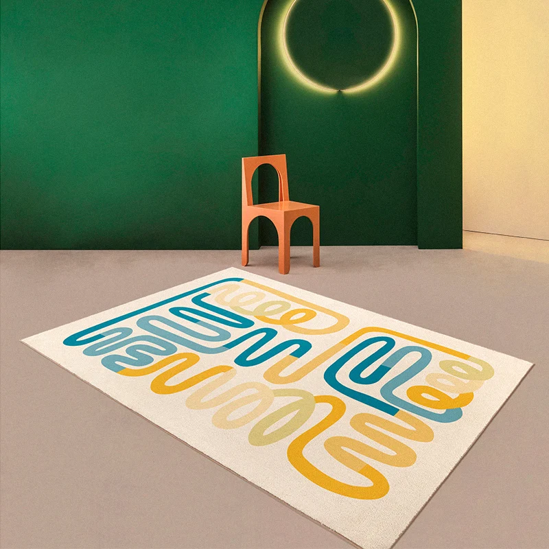 

Детские разноцветные коврики для оформления интерьера, коврики для гостиной, большой коврик, мягкий коврик для ног