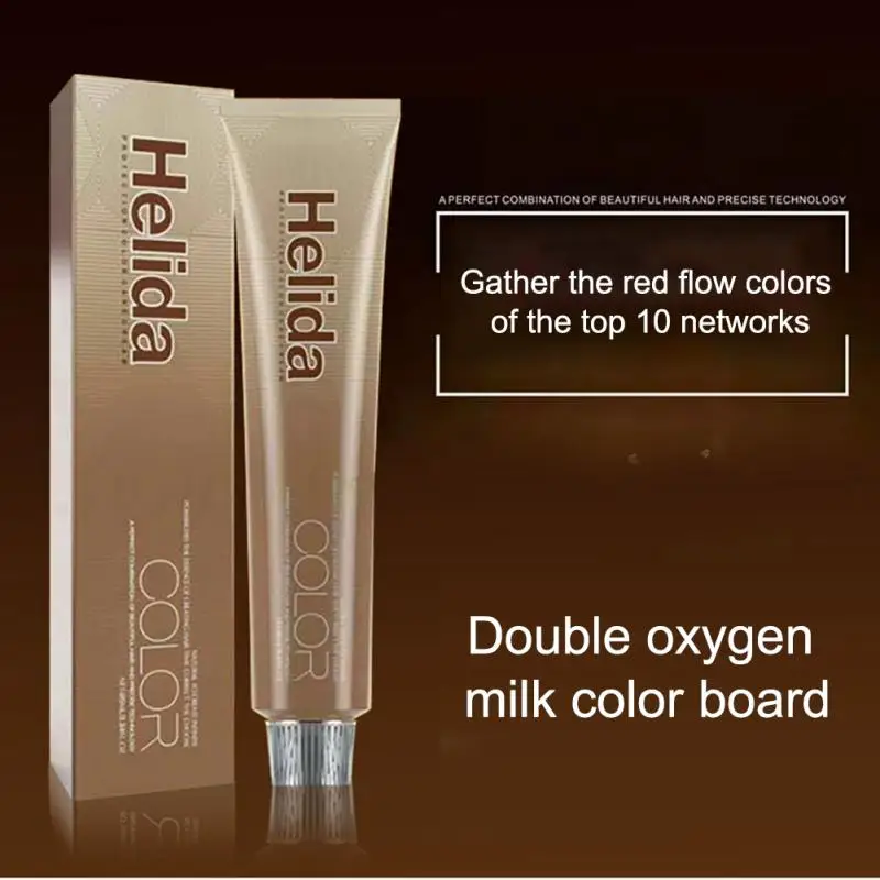 Cream Hair Dye Matcha Green Black Tea Cold Color Honey Hair Cream Diy Dye Cream Nourishing Unisex Fashion Hair