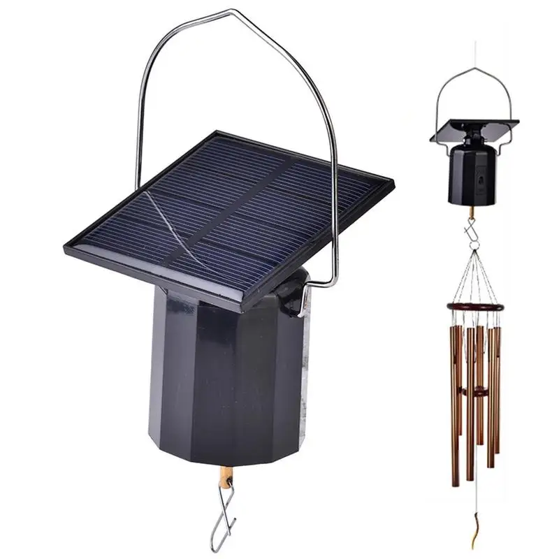 

Вращающийся двигатель-Спиннер для ветровых колокольчиков, подвесное украшение на солнечной батарее, висячий дисплей, Вращающийся Поворотный вихревой двигатель