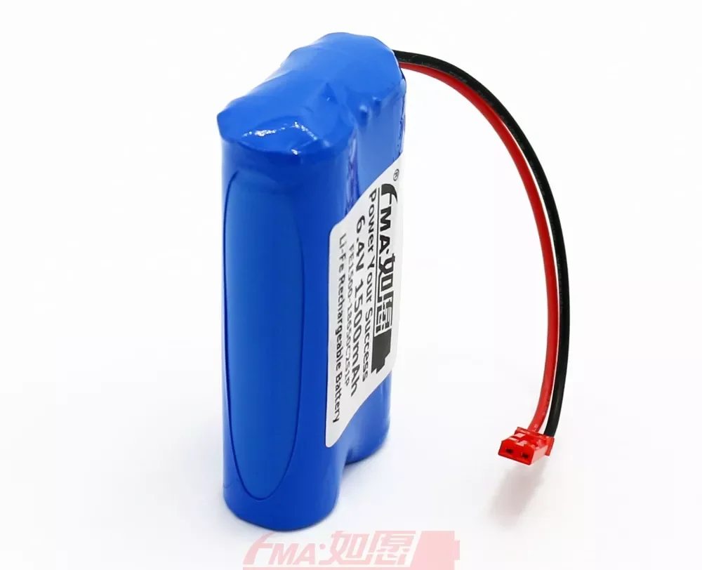 

LiFe Rechargeable Battery 18650 6.4V 1500mAh DIY for XG8 RC Transmitter SYP Connector 2S1PB