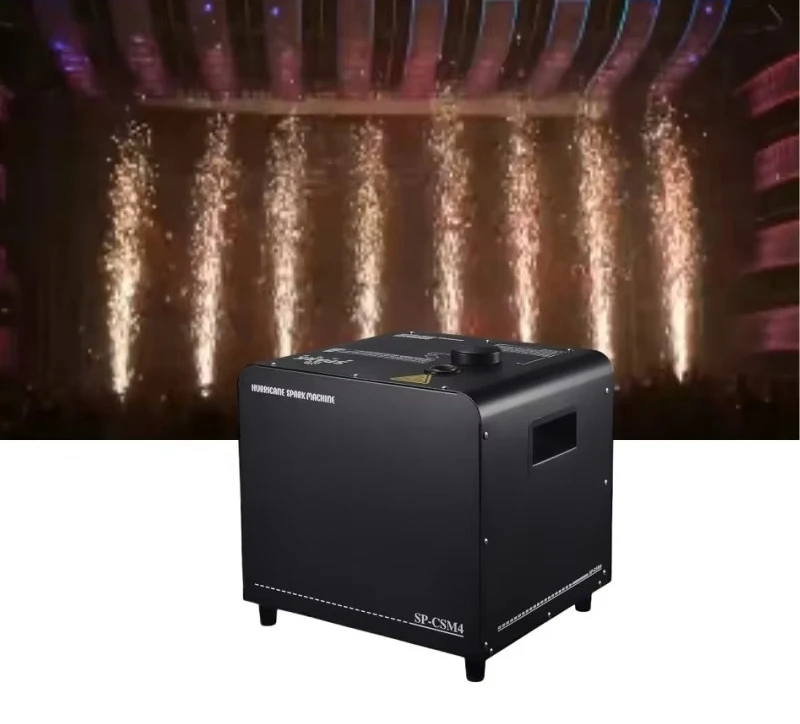 Фото Фонтанная машина Cold Ark 6-9M, металлическая, водонепроницаемая IPX3, с дистанционным управлением, для сценических мероприятий №1