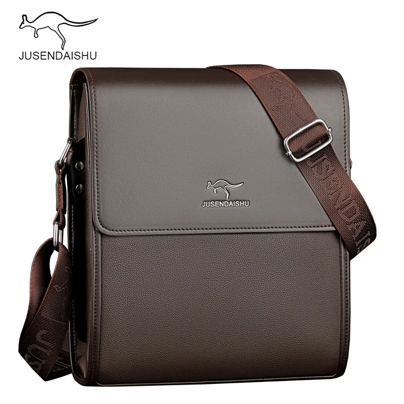 New Business Men Messenger Bags Vintage Leather Classical Crossbody Shoulder Bag For Male Brand Casual Man Handbags Fashion Bags