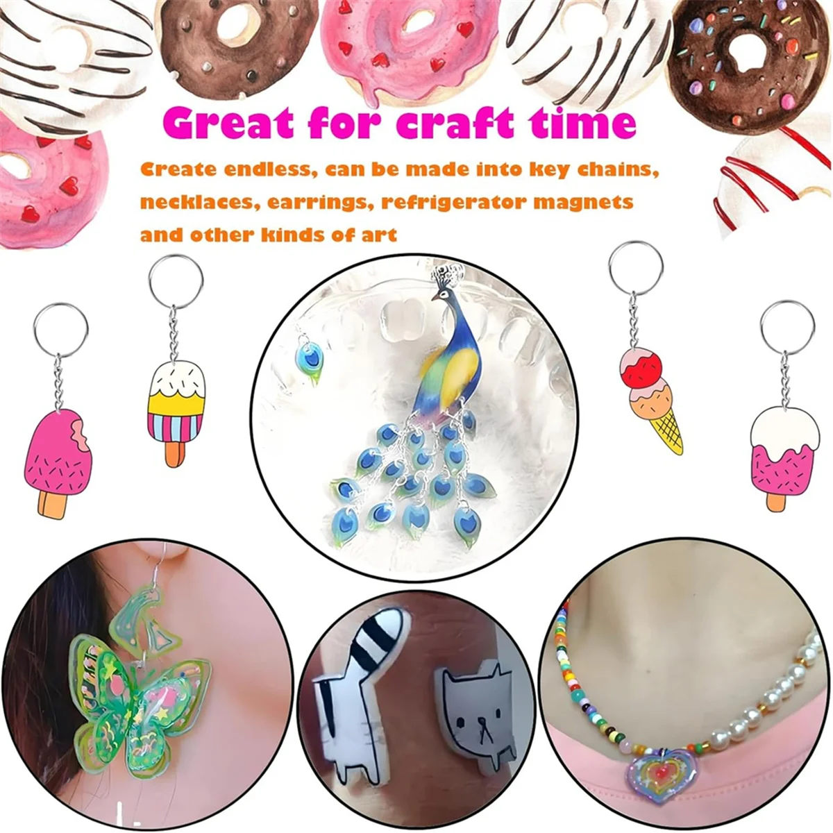 12 шт. термоусадочная бумага шлифованые термоусадочные пластиковые листы пленка