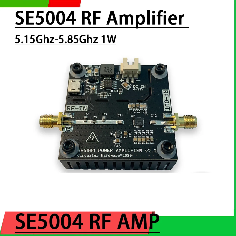

Усилитель мощности SE5004, 5,2-5,8 ГГц, 1 Вт, 30 дБм