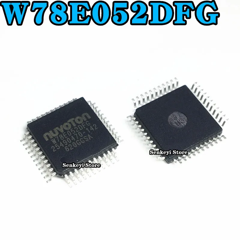 

New original W78E052 W78E052DFG QFP44 microcontroller New Tang MCU
