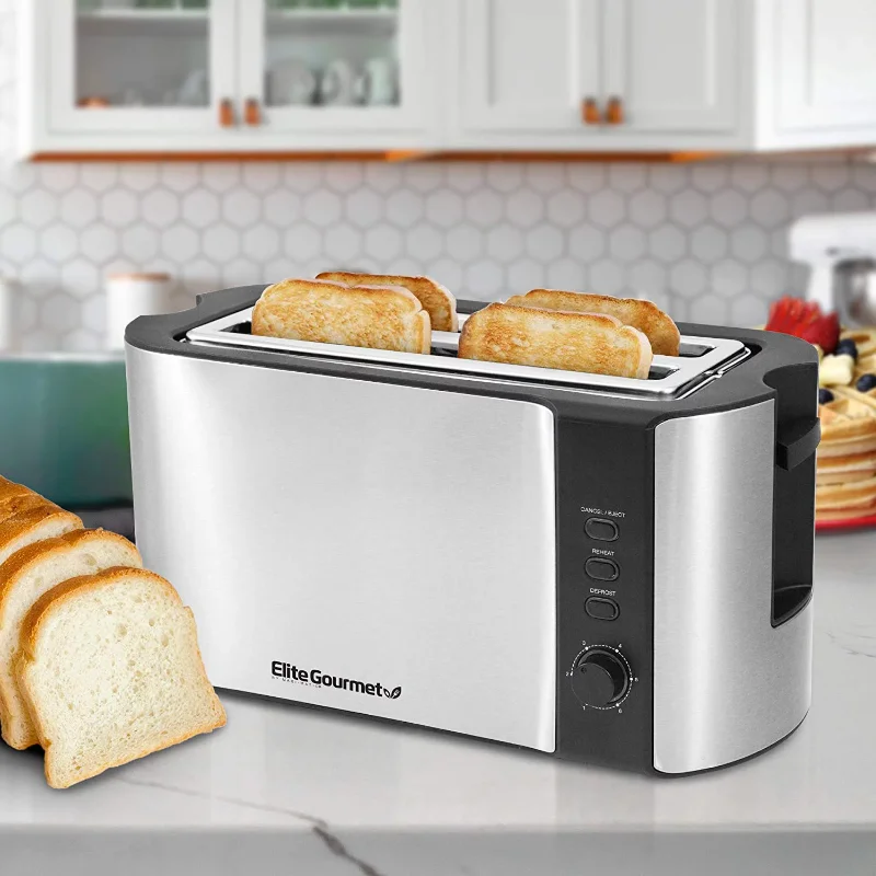 

Gourmet ECT-3100 4 Slice Long Toaster Bread Machine Maker Breakfast