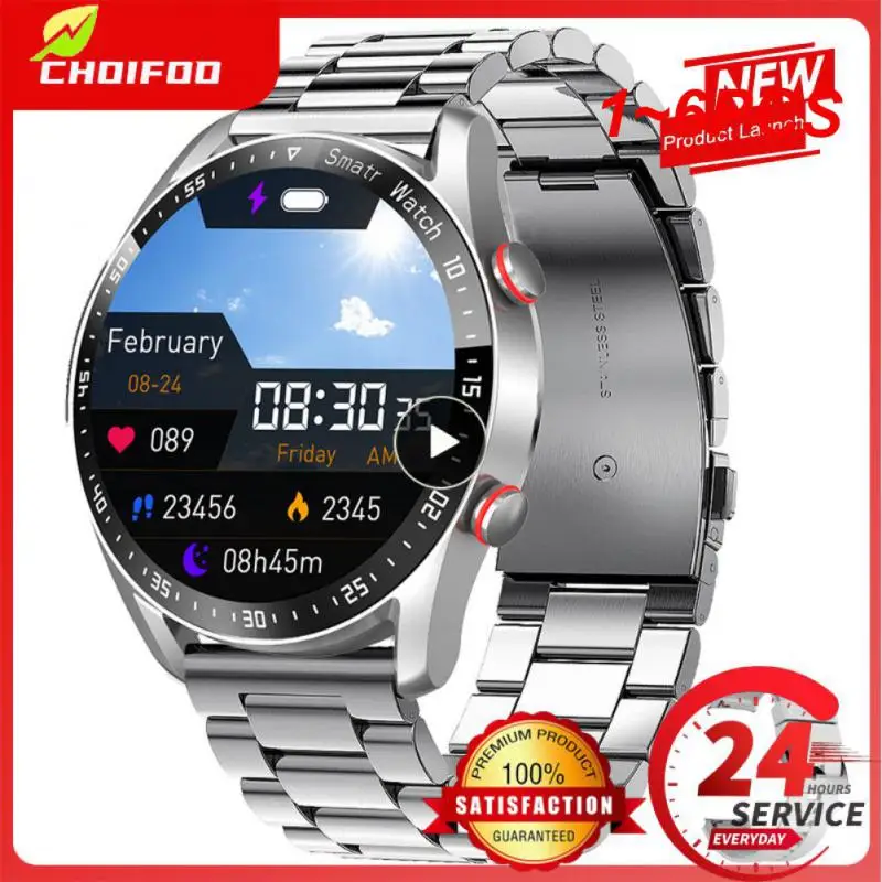 

1~6PCS New Call Smart Watch Men Waterproof Sport Fitness Tracker Weather Display Man Smartwatch For Huawei