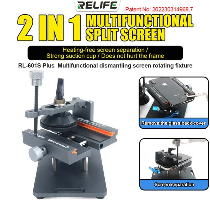 

Multifunctional Dismantling IC LCD Screen Fixture For Mobile Phone LCD Screen Separation Glass Back Cover Removal Repair Tools