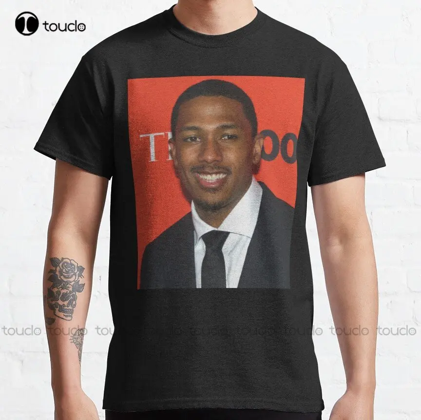 

Nick Cannon Classic T-Shirt Nick Cannon Graphic Shirts Custom Aldult Teen Unisex Digital Printing Tee Shirts New Popular Xs-5Xl