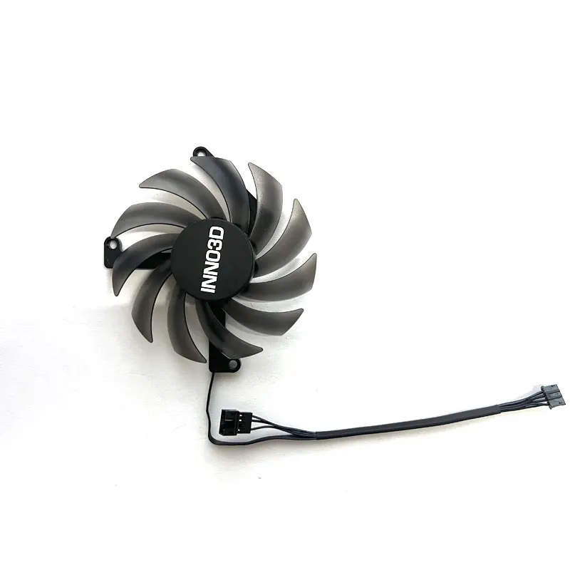 Новинка подходит для видеокарты INNO3D GeForce RTX4070 4070ti X3 OC сменный вентилятор