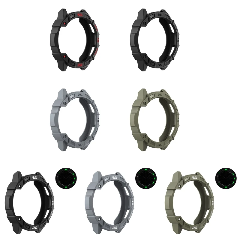 

Watch Shockproof Soft Cover Screen Protector Bumper for shell for GalaxyWatch 4