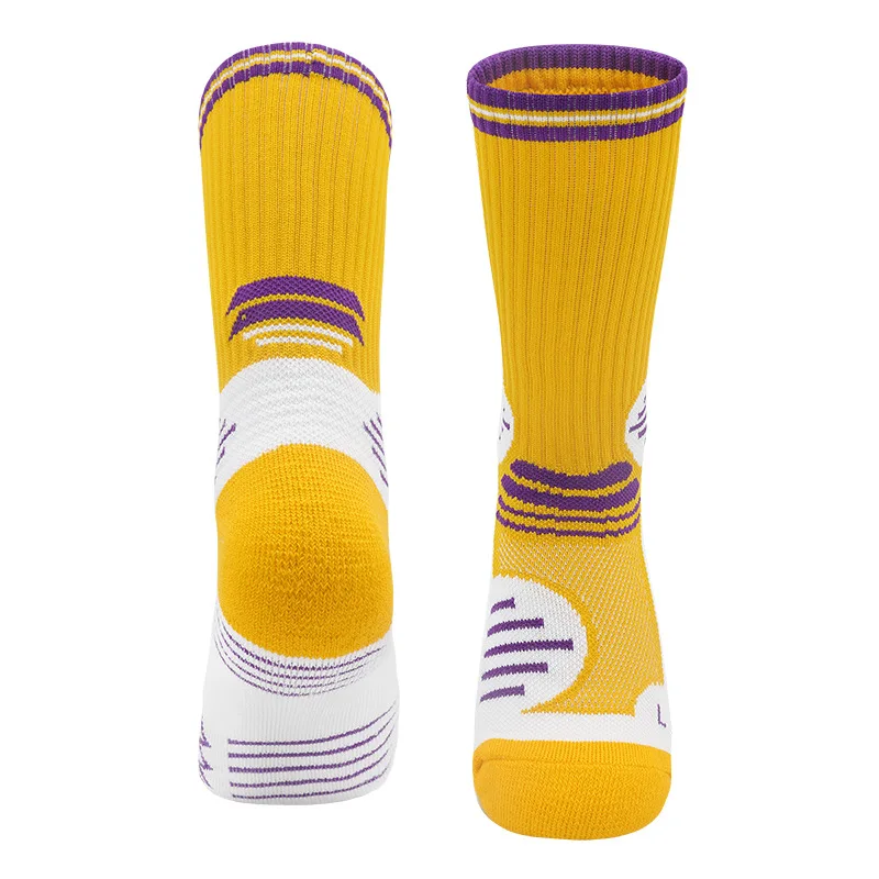 Basketball Ball Children's Actual Combat Sports Socks Pupil Absorb Sweat Permeability Towel Socks In The Bottom Basketball Socks