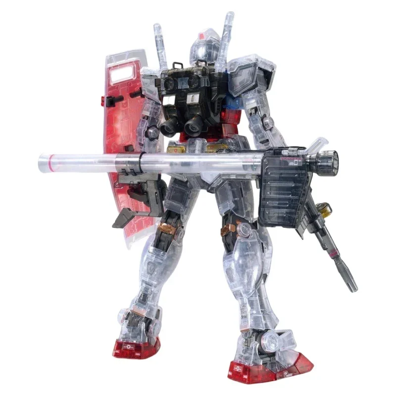Bandai в наличии Original MG аниме Гундам BASE LIMITED RX-78-2 GUNDAM Ver3.0 [прозрачный цвет]