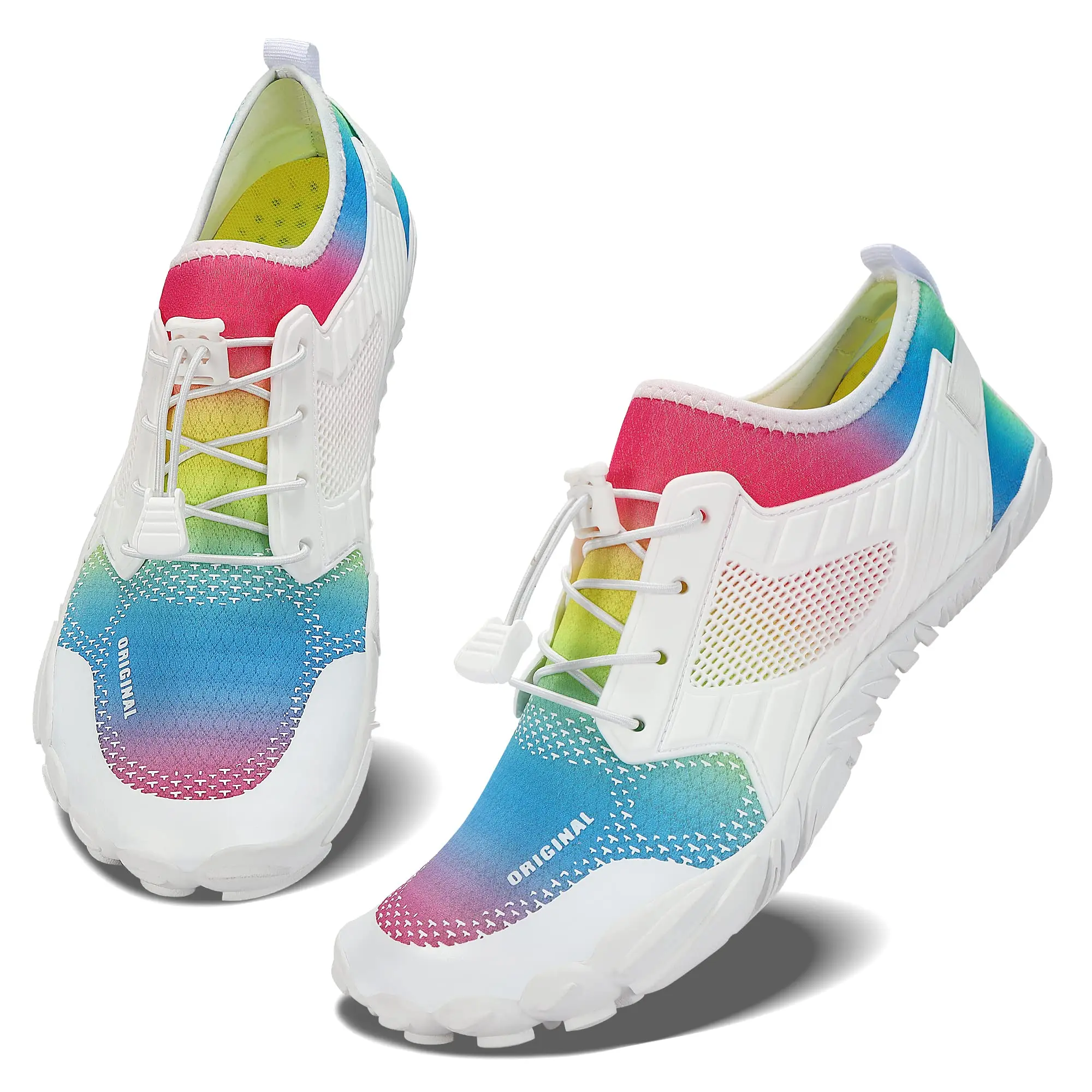 

Water Shoes Mens Womens Beach Swim Shoes Quick-Dry Aqua Socks Pool Shoes for Surf Yoga Water Aerobics