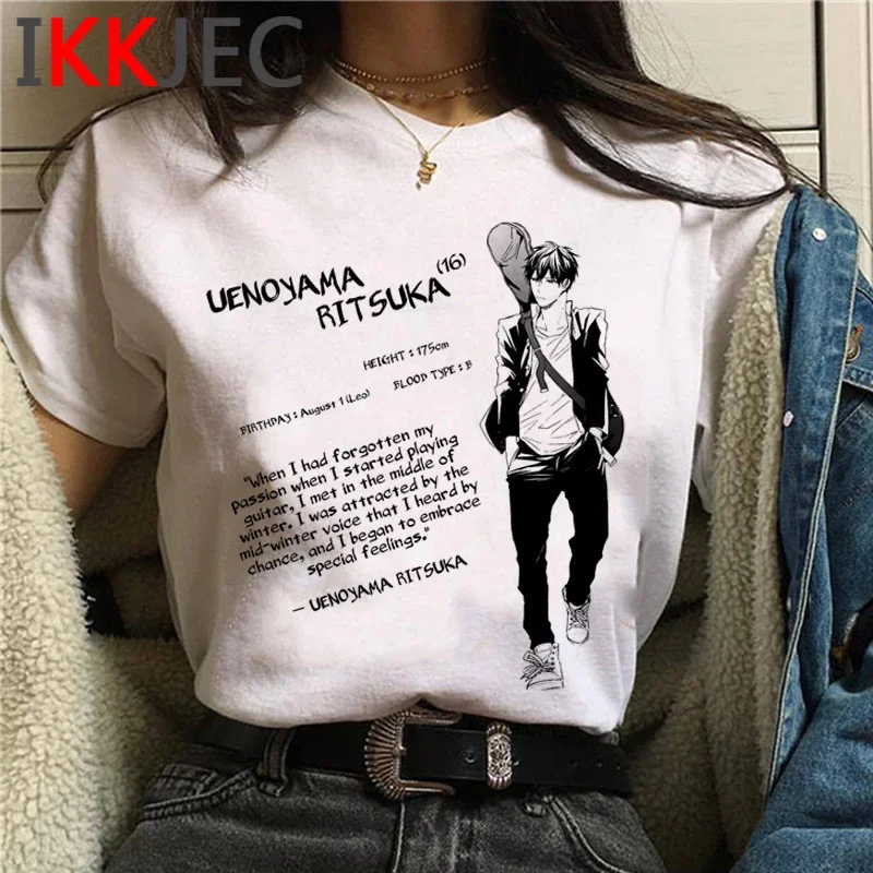 Футболка с аниме-рукавом Yaoi Bl Given Anime футболка Manga Music Mafuyu мужские футболки в стиле