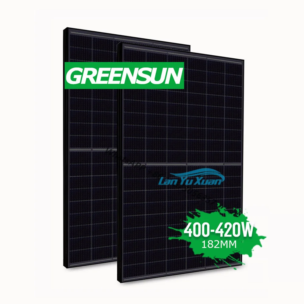 10000 watt All black Solar Panel 360W 380W 400W 405W 410W Monocrystalline 5BB 360Wp Solar PV Modules 360 Watt