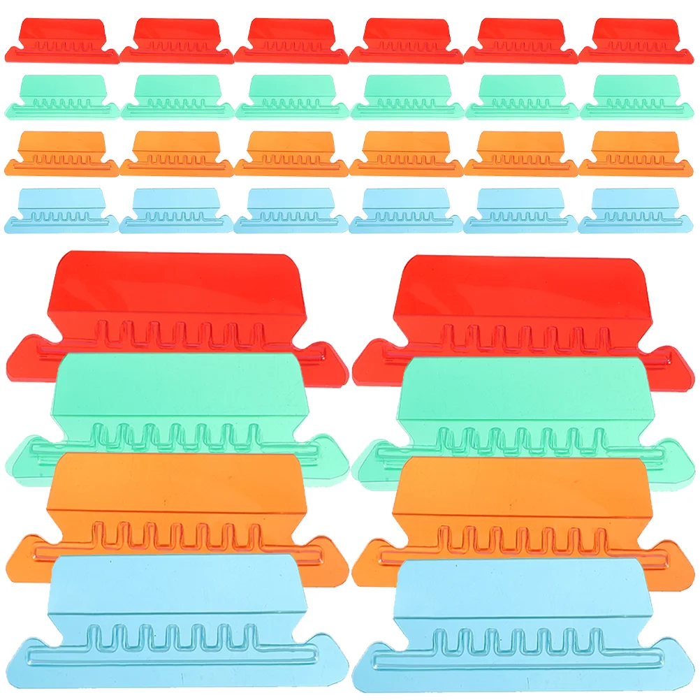 

Color Label Hanging Clip Clear File Tabs Document Organizer Binder Folders Classification Index Colored Binder Clips