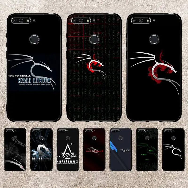 

Dragon Kali Linux Phone Case For Xiaomi 11 10 12Spro A2 A2lite A1 9 9SE 8Lite 8explorer F1 Poco 12S Ultra Cove