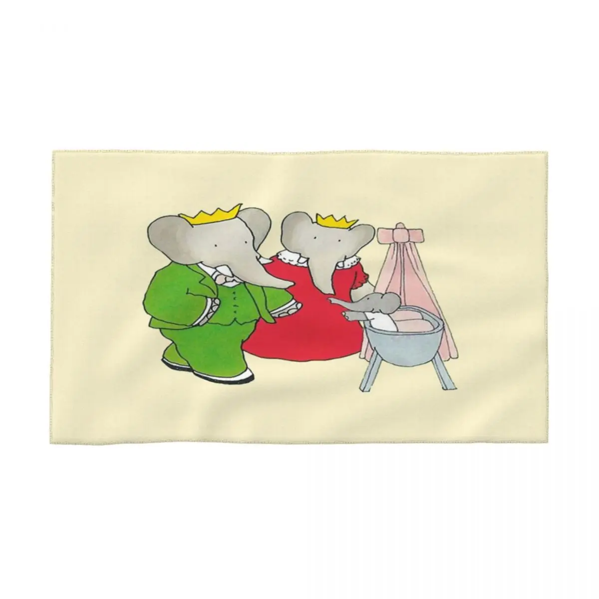 Полотенца для лица Babar And His Family полотенце дома из микрофибры Большое пляжное Xxl