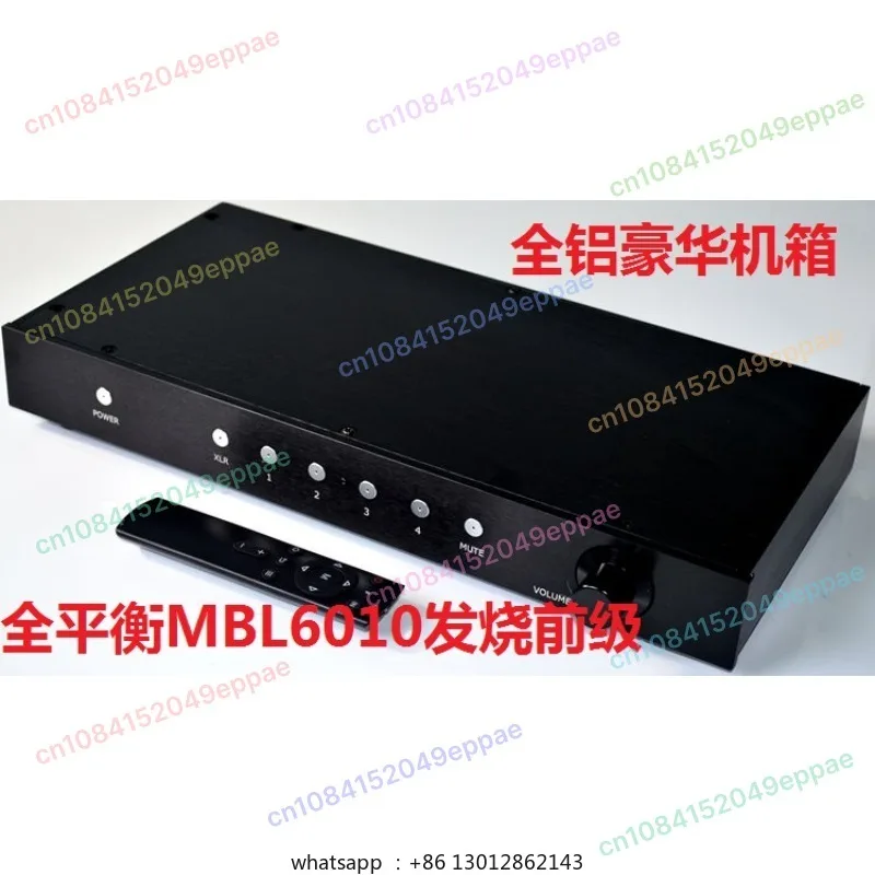 Последняя обновленная версия Classic MBL6010, линейный полнобалансирующий предусилитель, версия дистанционного управления, клон MBL6010D JRC5534 JRC5532 (art.: 3920d2816111d) - 3920d2816111d