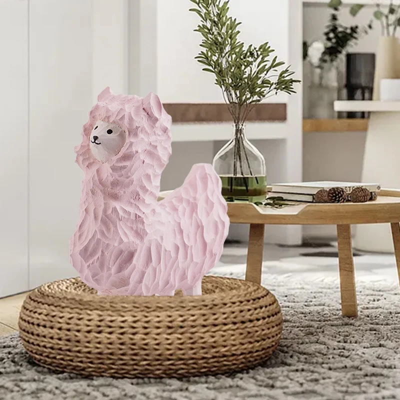 Деревянное украшение в виде животного статуя ручной работы домашний декор