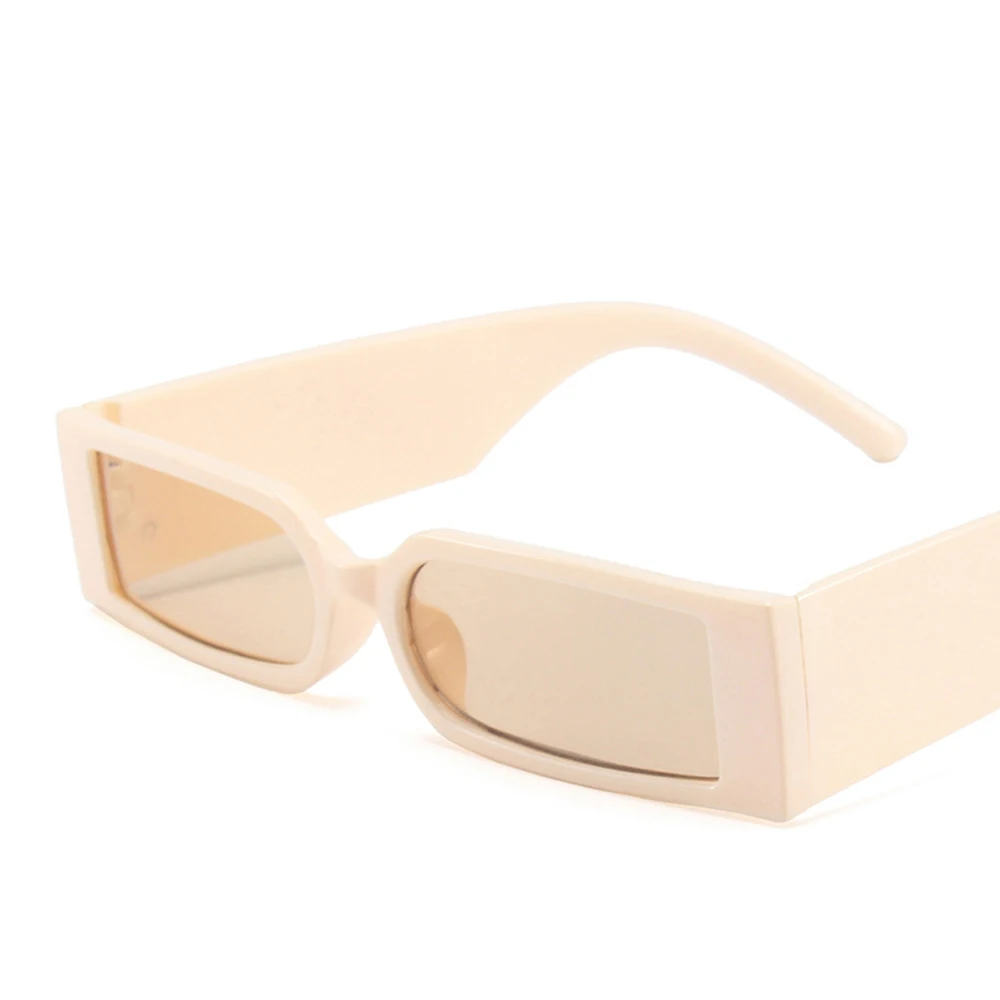 Очки солнцезащитные женские в прямоугольной оправе брендовые дизайнерские