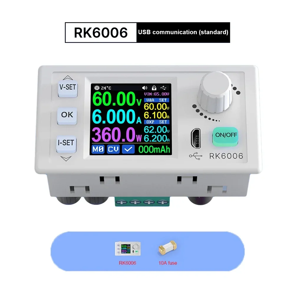 Панель источника питания RK6006 RK6006BT для связи ЖК-экран 54 дюйма регулируемая