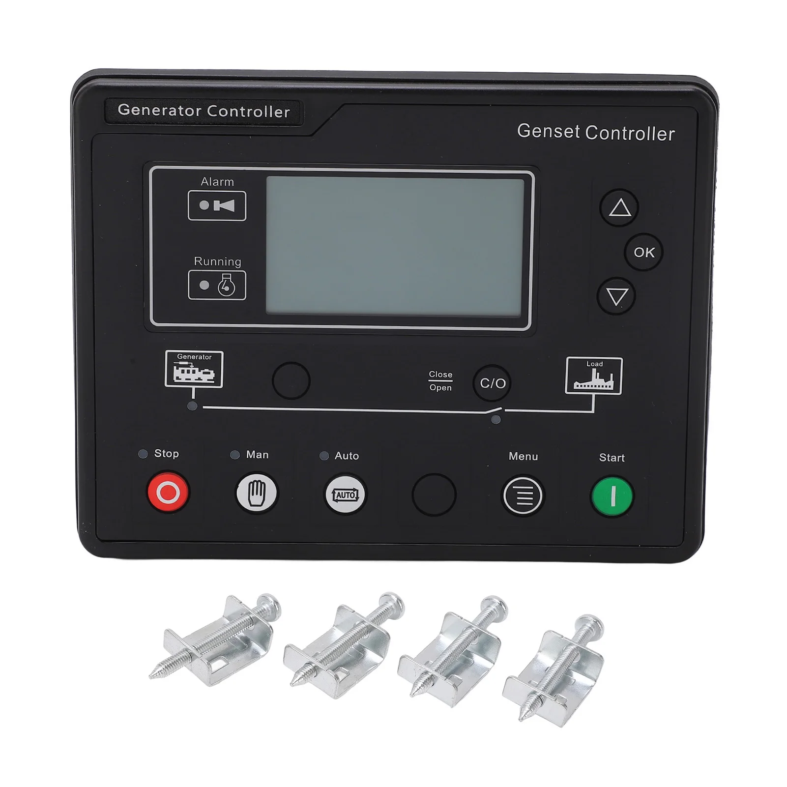 

Diesel Generator Controller LCD Display Genset Controller Multifunctional Generator Controller for Power Generation System