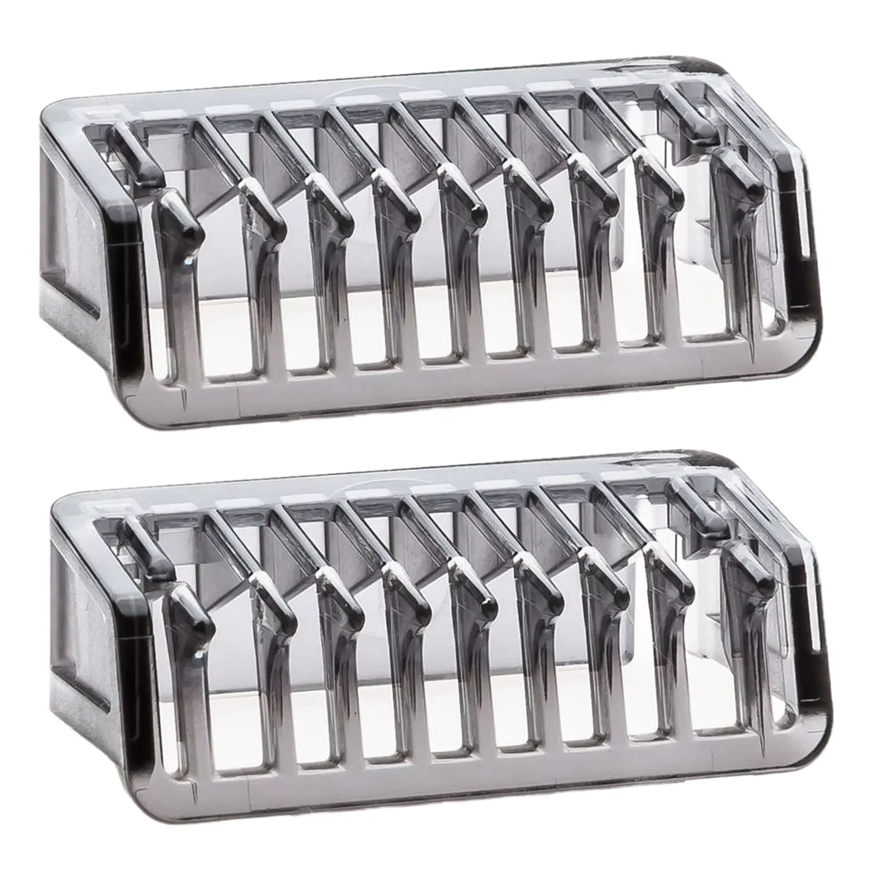 

2Pcs 1 Mm Guide Comb For Oneblade Trimmer Clipper Grooming Barber Cutting Guide Comb Facial Shaving Home Use