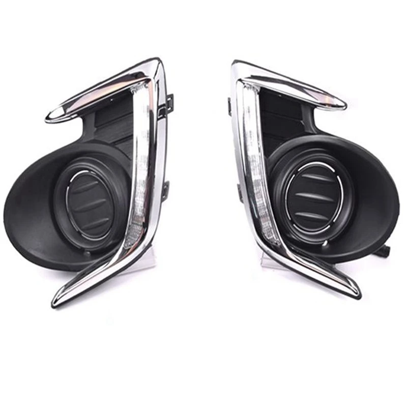 Автомобильные светодиодные дневные ходовые огни DRL для Mitsubishi Attrage Mirage G4 2012-2015