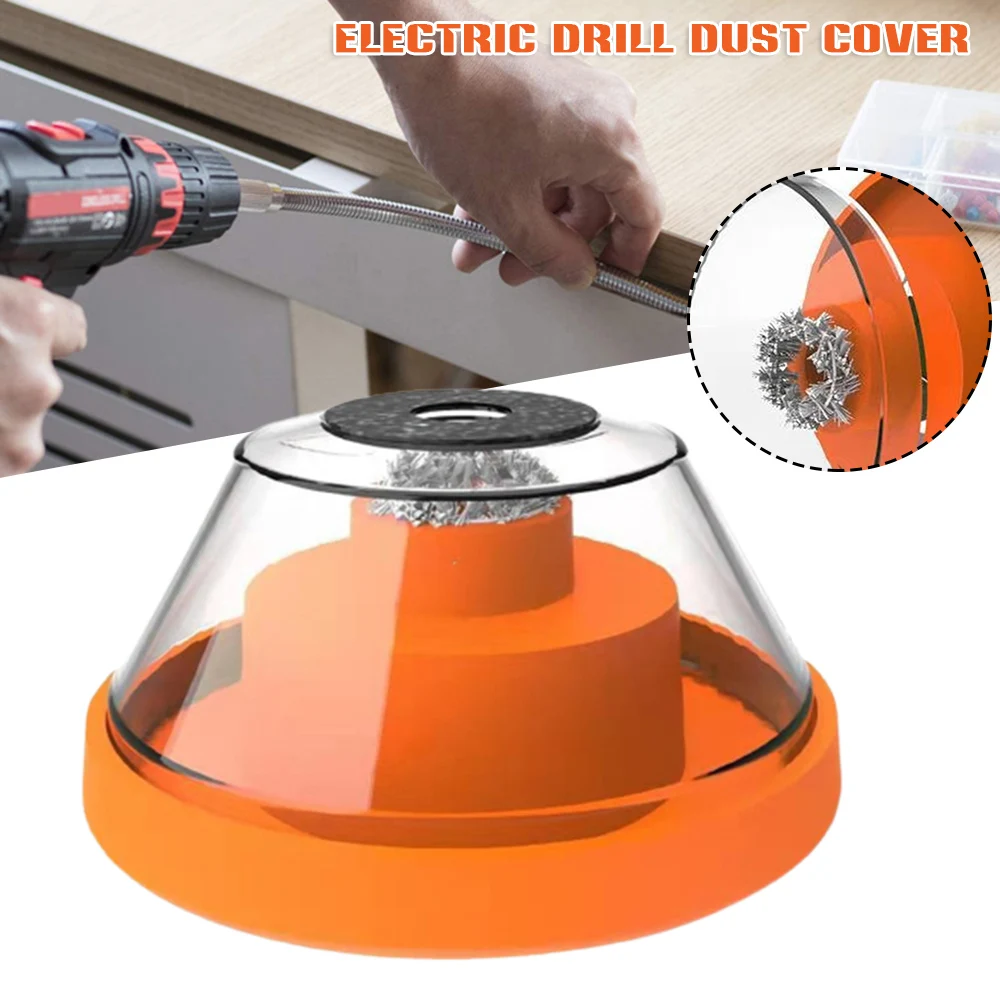 

Electric Drill Dust Collected Cover Power Tool Dustproof Collecting Ash Bowl Durable Reusable Dust Collector Home