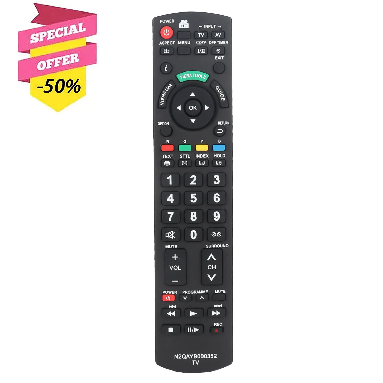 Новый пульт дистанционного управления, совместимый с Panasonic