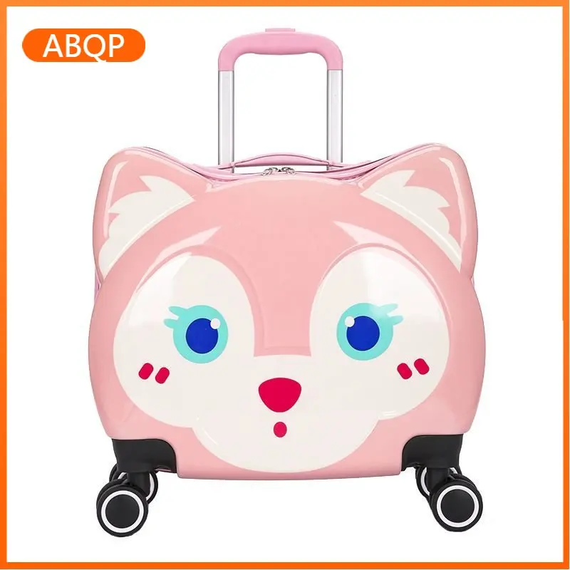 18 Inch Cute Children's Suitcase Durable Trolley Case for Primary School Students Kids Luggage maletas de viaje