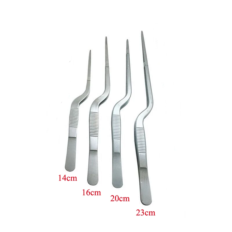 3 шт./компл. Пинцет Atraumatic щипцы угловой зажим инструмент из нержавеющей стали