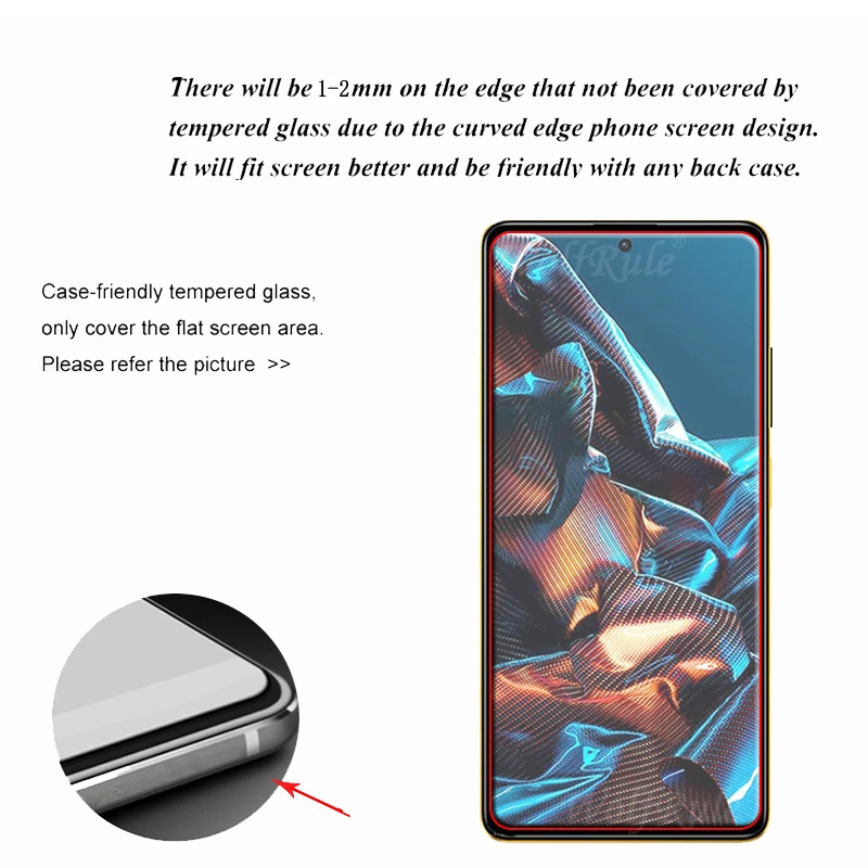 For Xiaomi Poco X5 Pro 5G Glass For Poco X5 5G Tempered Glass Transparent Clear 9H HD Screen Protector Poco X 5 X5 Pro Len Glass