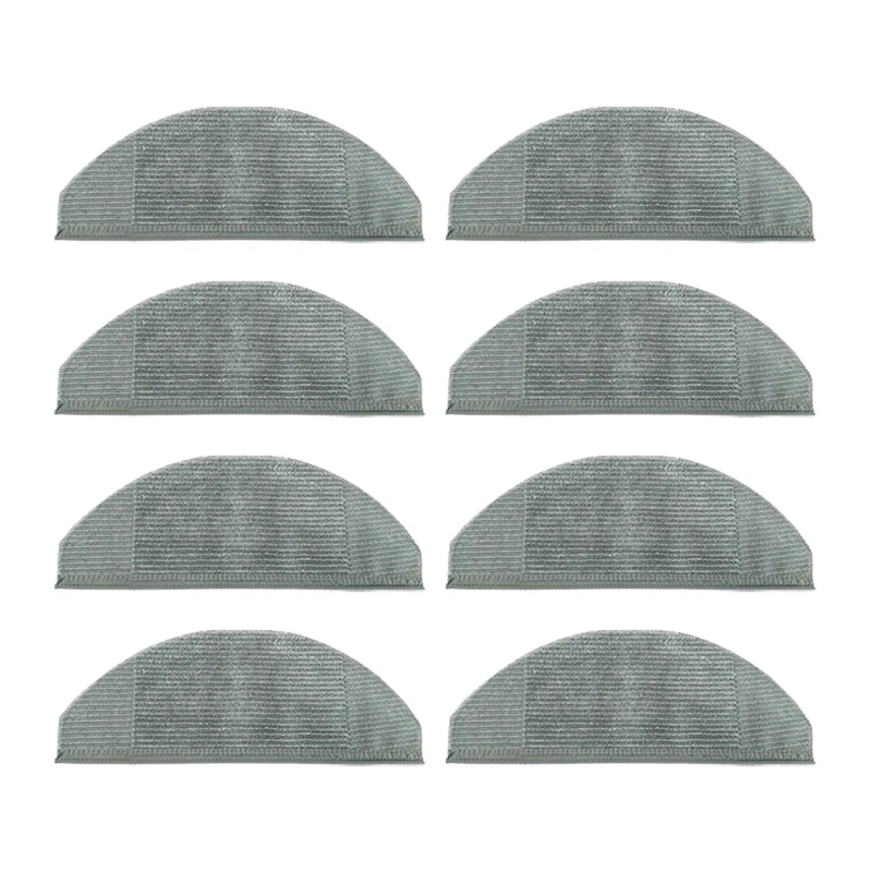 

8 Pcs Household Cleaning Spare Parts For Eufy Robovac Replacement Mopping Cloths Robovac X8 Series Accessory