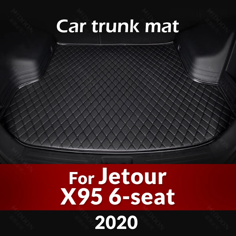 

Автомобильный коврик для багажника Jetour X95 6-Seat 2020, пользовательские автомобильные аксессуары, украшение интерьера автомобиля
