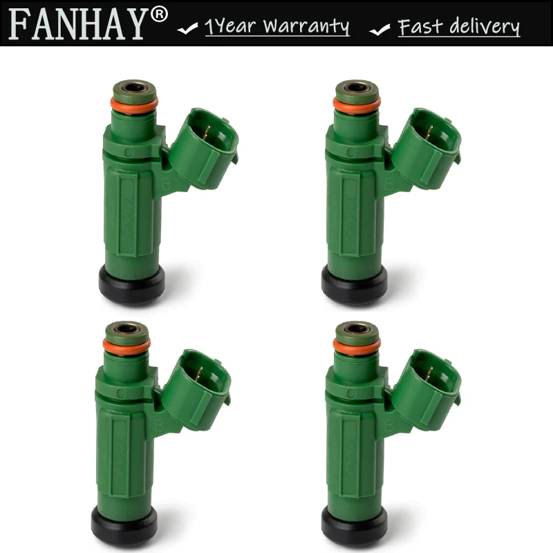 

4PCS MN183292 FJ875 Genuine Fuel Injectors Nozzle For Mitsubishi Lancer Grandis Outlander 04-10 MR988406 49033-3708 490333708