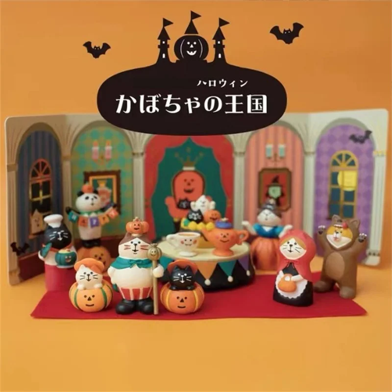 

Zakka Japan Halloween Series Japan Decoration Bookshelf Decoration Collectible Home Decor Resin Craft Japan Ornaments Toy