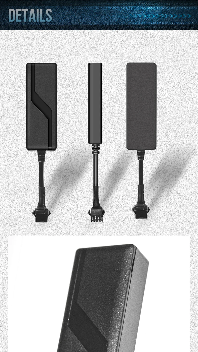 Глобальный GPS-трекер DYEGOO GC221 автомобильный сигнализация ACC батарея внутри быстрая