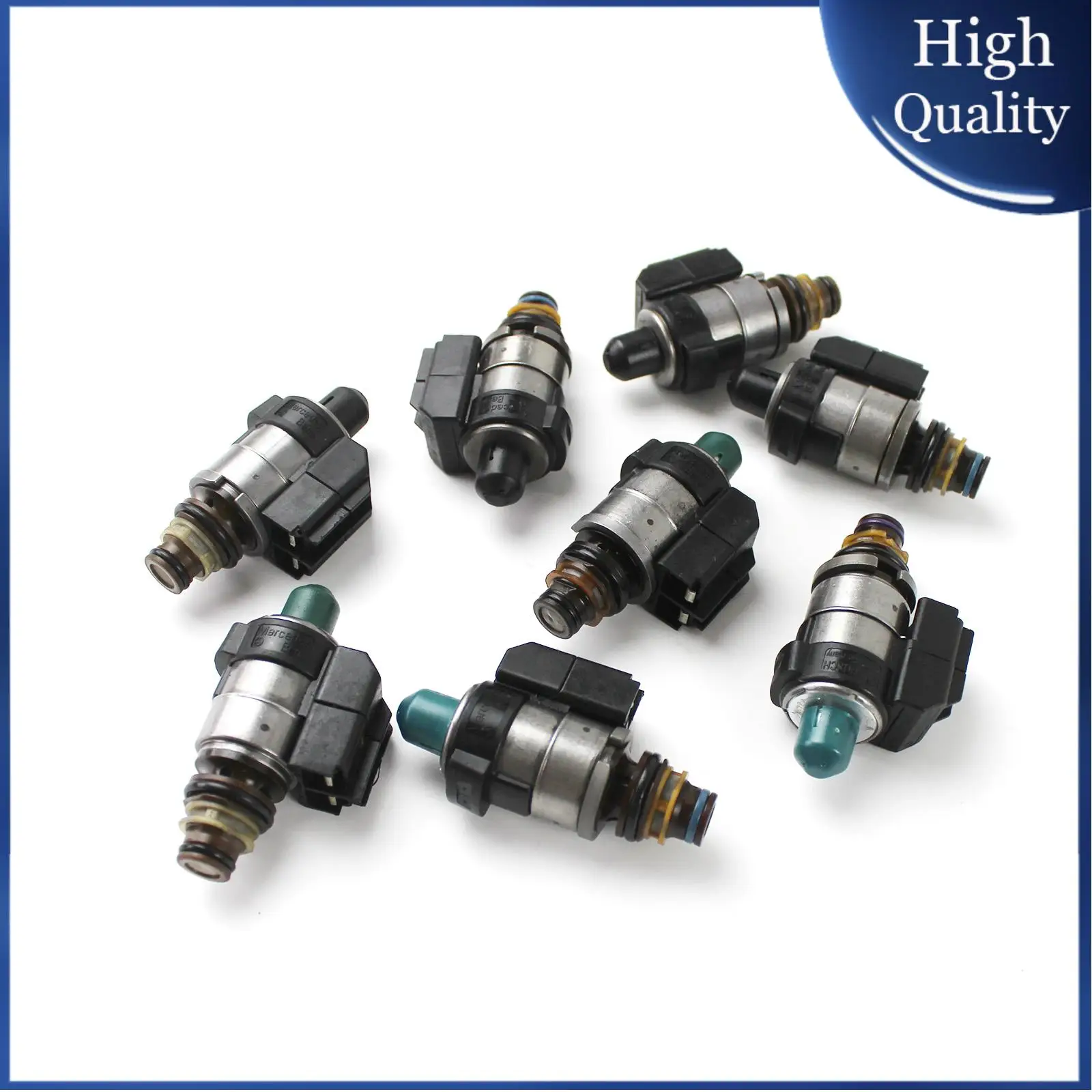 8 шт. комплект соленоидов 2202771098 220 277 10 98 722 9 для Mercedes Benz 7 скоростей автоматический