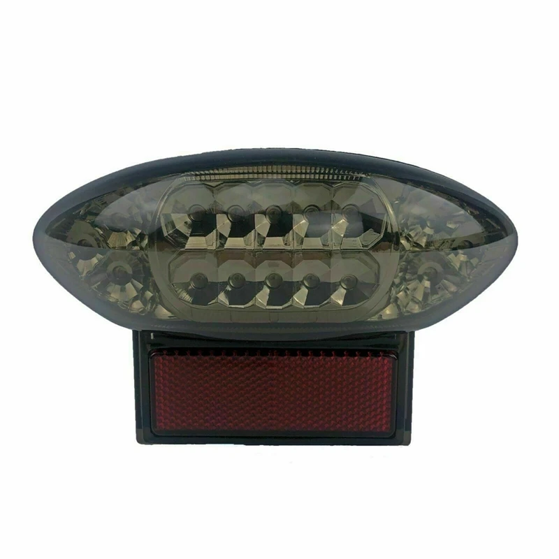 Мотоциклетный черный Задний поворотный сигнал задний стоп-сигнал встроенная