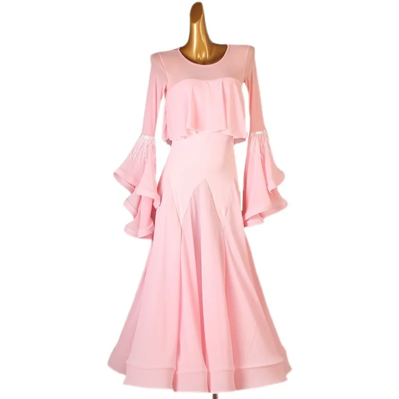 2024 новое женское платье для современного танца сценическое соревнование