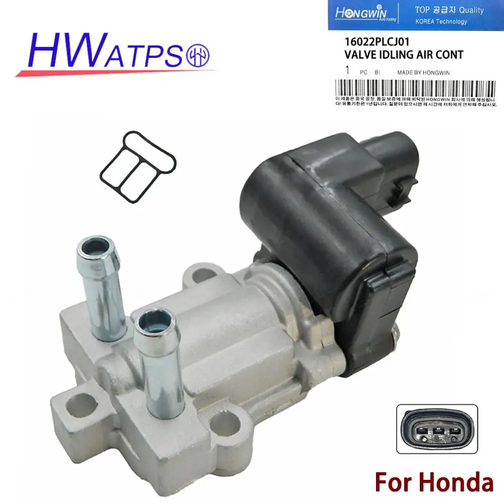 Клапан холостого хода 16022-PLC-J01 для Honda Civic DX EX GX HX LX Si Acura EL 1.7L 2001-2005 16022PLCJ01 2H1114 AC421